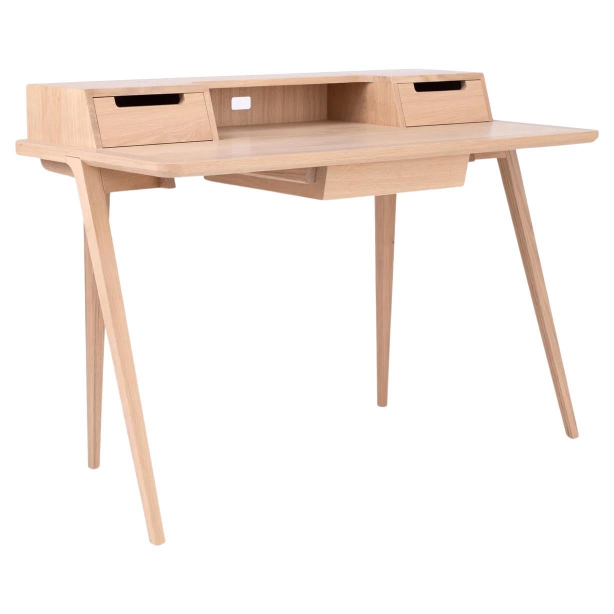 L.Ercolani Treviso Oak Desk  by Matthew Hilton For Sale