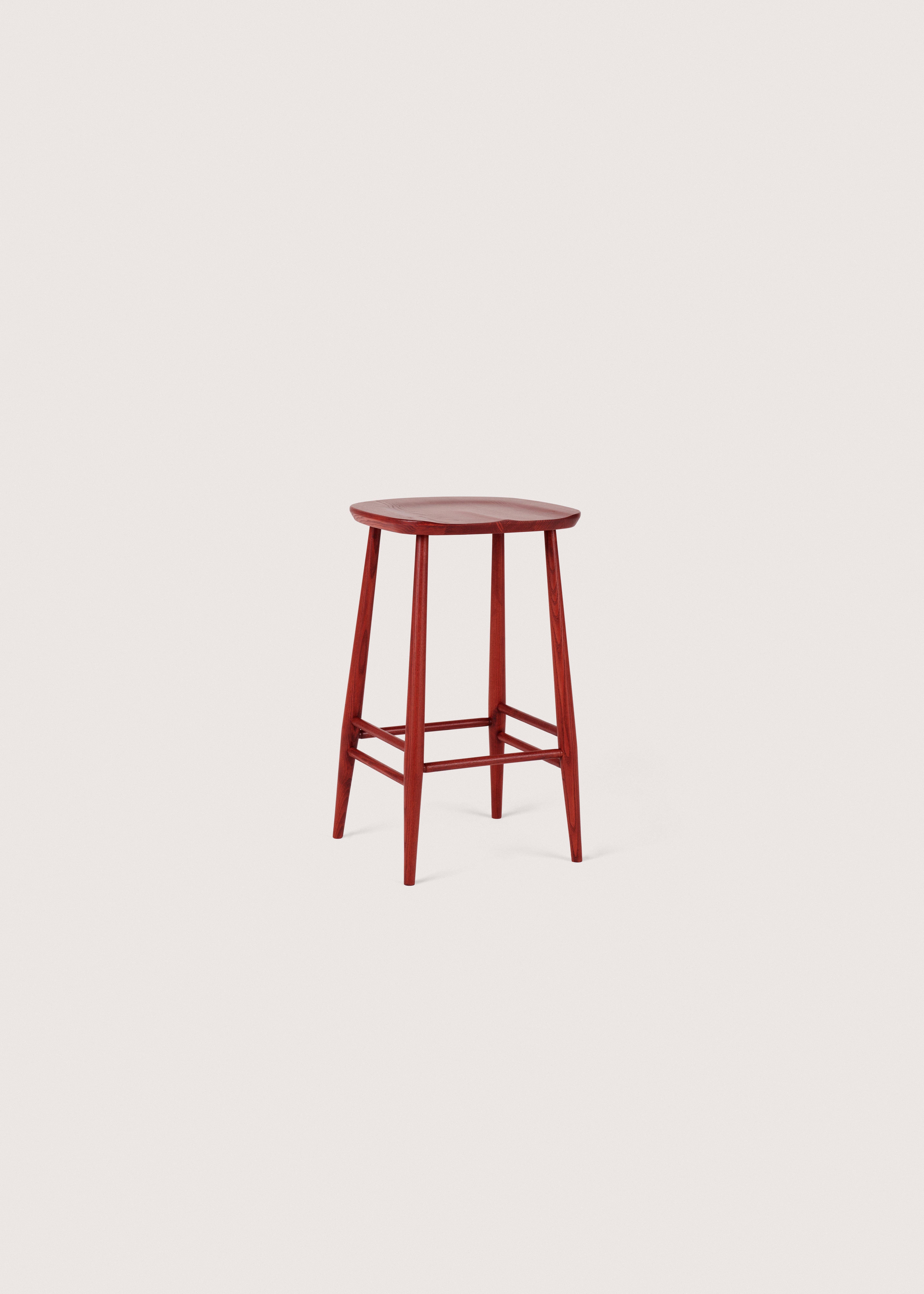 L.Ercolani Utility Bar Stool Designed by Lucian R Ercolani For Sale 6