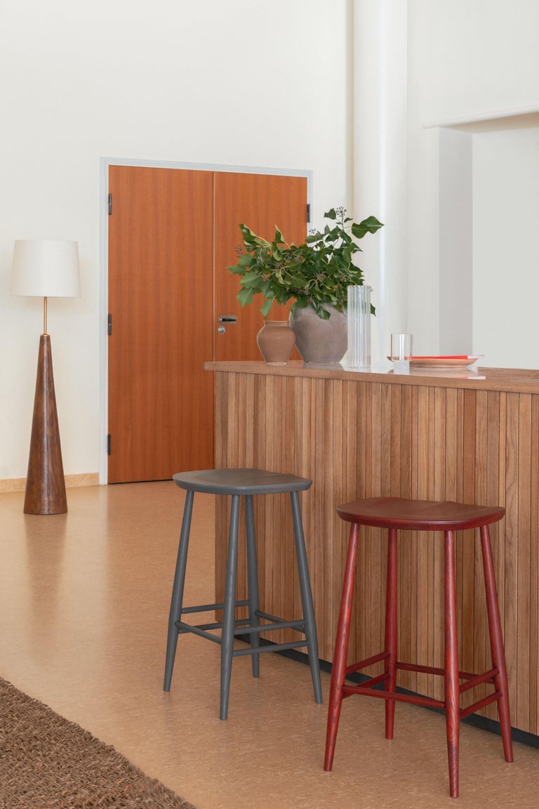 L.Ercolani Utility Bar Stool Designed by Lucian R Ercolani For Sale at ...