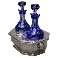 Leroy Auguste Et Cie (1912/1935) - Ruet Vinegar-Kreuz in massivem Silber Regency 19