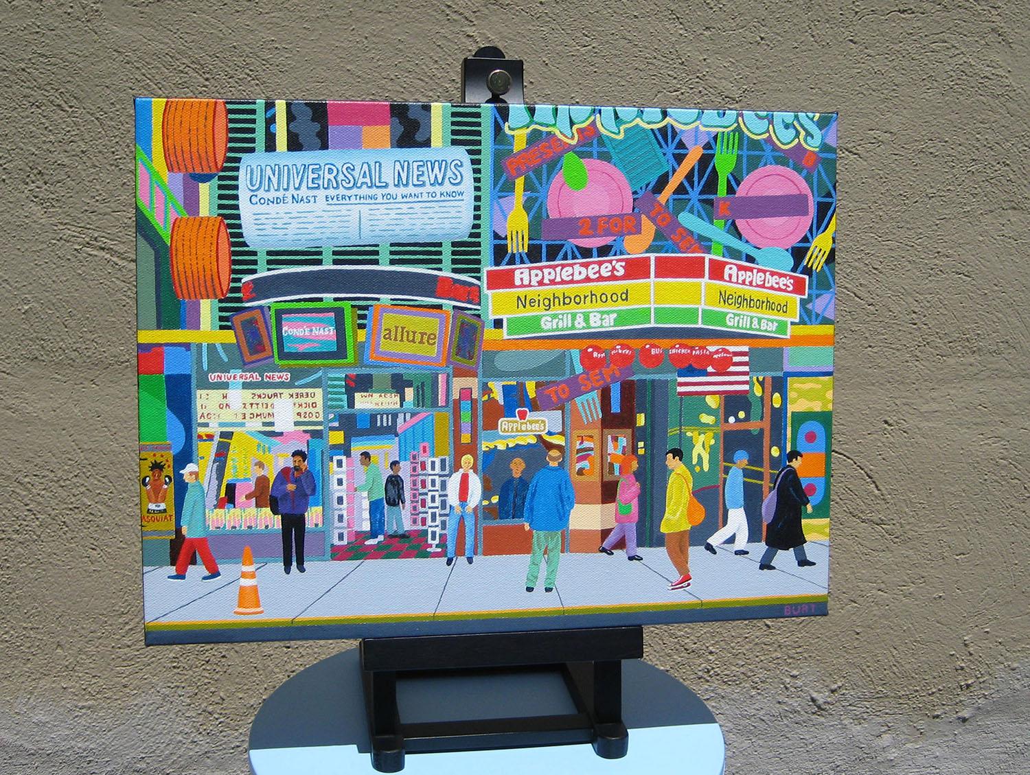 <p>Artistics Comments<br />Les gens s'affairent les uns devant les autres, remplissant les trottoirs de la 42e rue à New York. En cet après-midi d'hiver ensoleillé, les devantures des magasins s'illuminent de publicités colorées, tandis que les