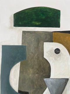 "Cubism Series" 2021, Mixed Media on Paper, Unframed