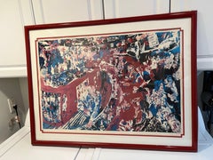 Leroy Neiman 1977 Club 21 Signed Print