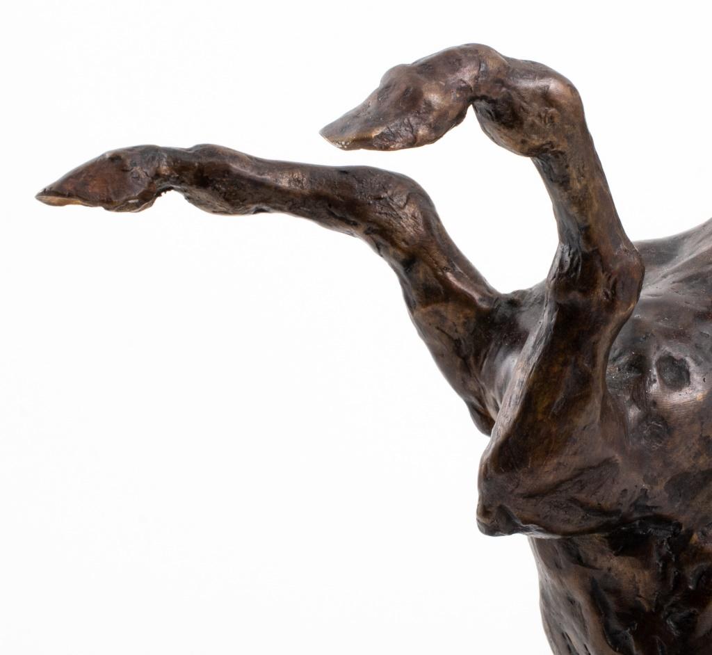 Sculpture en bronzefiante de LeRoy Neiman, 1983 Excellent état - En vente à New York, NY