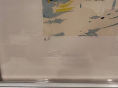 LeRoy Neiman "French Connection" Artist Proof Hockey Serigraph C. 1977