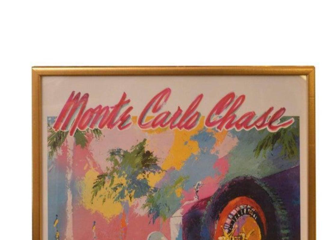 American Leroy Neiman Monte Carlo Chase For Sale