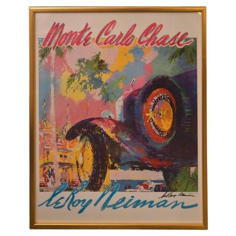 Leroy Neiman Monte Carlo Chase For Sale
