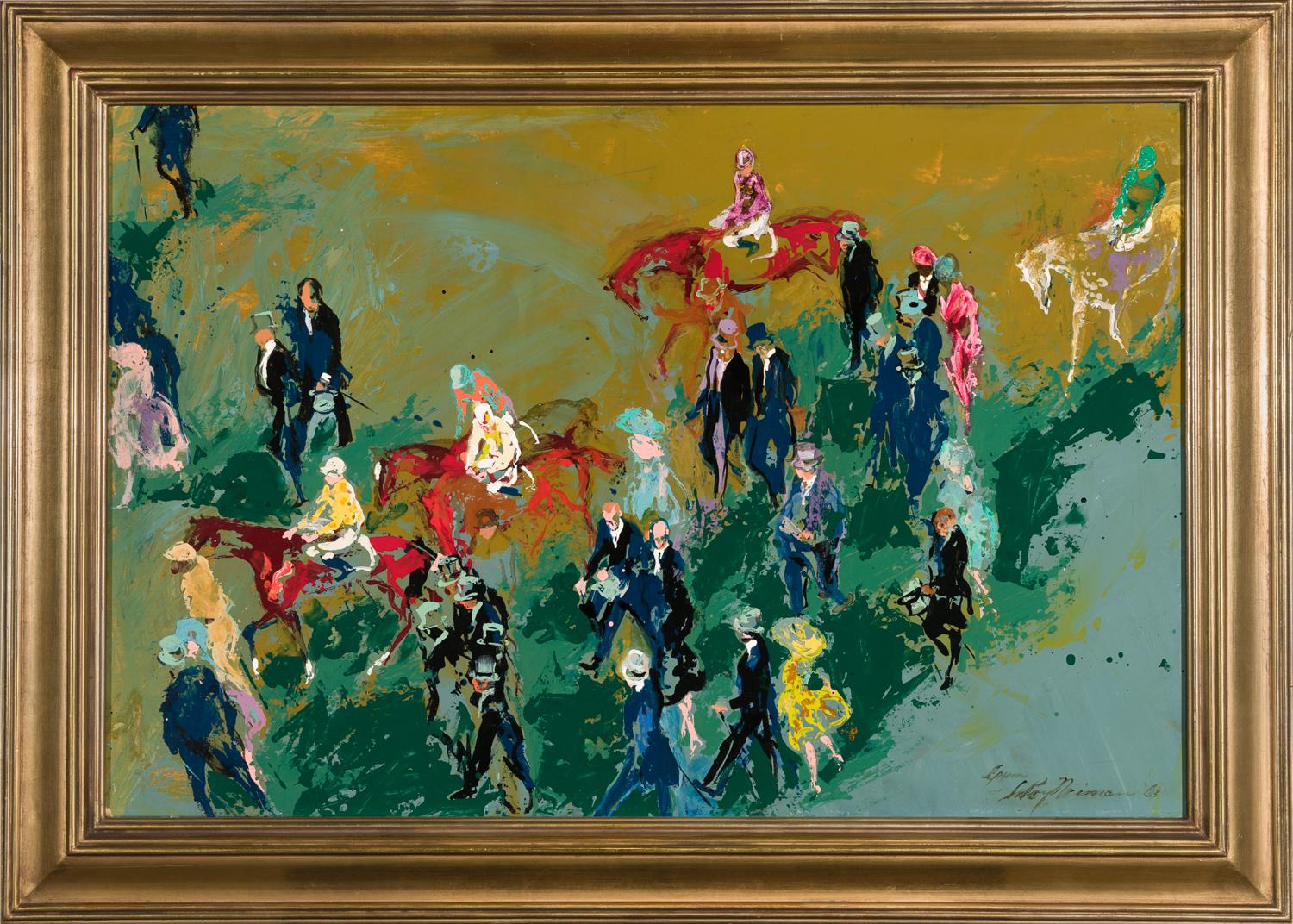 Epsom - Painting by Leroy Neiman