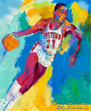 LeRoy Neiman - Shaq (Shaquille O'Neal / Los Angeles Lakers), LeRoy ...