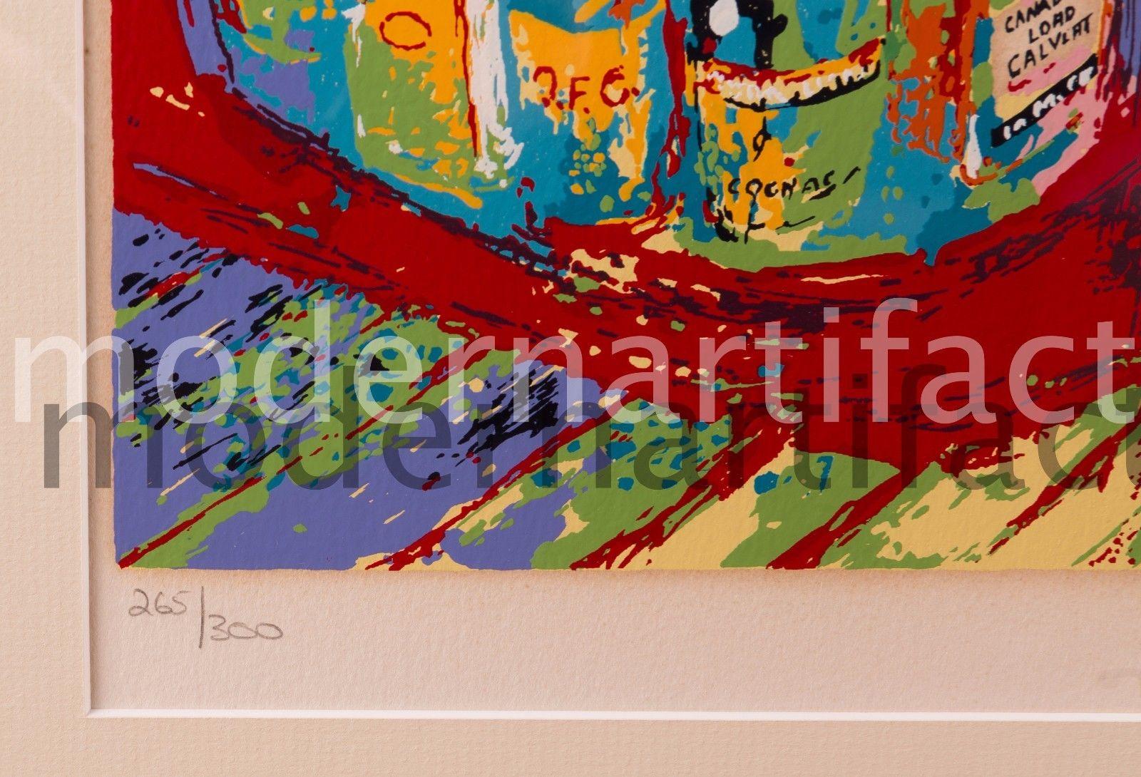 Artist: Leroy Neiman
Title: Bar at 21
Size: 25 7/8