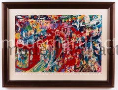 Retro Leroy Neiman Bar at 21 Limited Signed Painting Art All Offers Considered