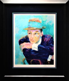 Vintage LeRoy Neiman Frank Sinatra the Voice Limited Signed Authenticity Included