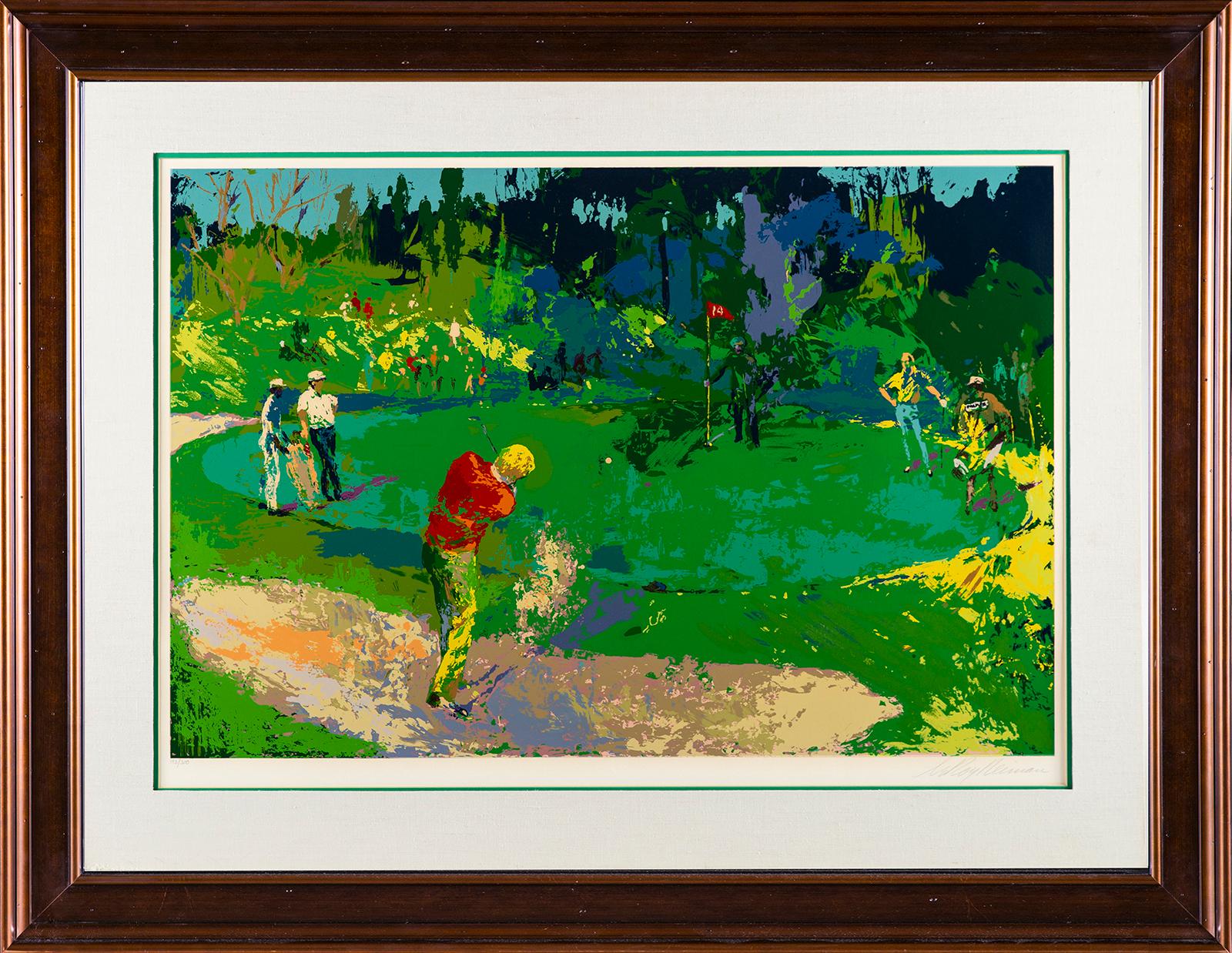 leroy neiman golf paintings