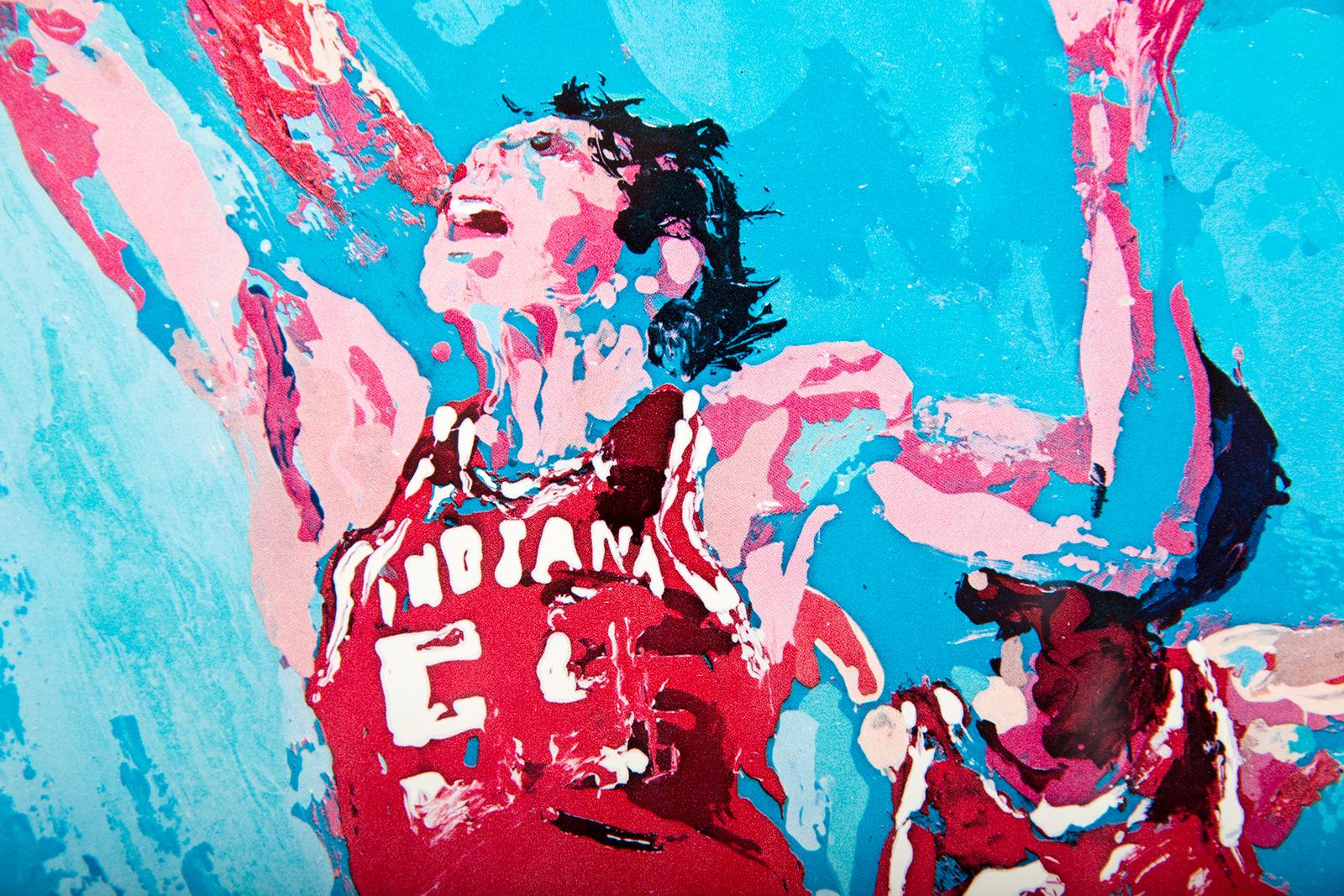 LeRoy Neiman - Hoosier Hoopla 1975, Serigraph For Sale 2