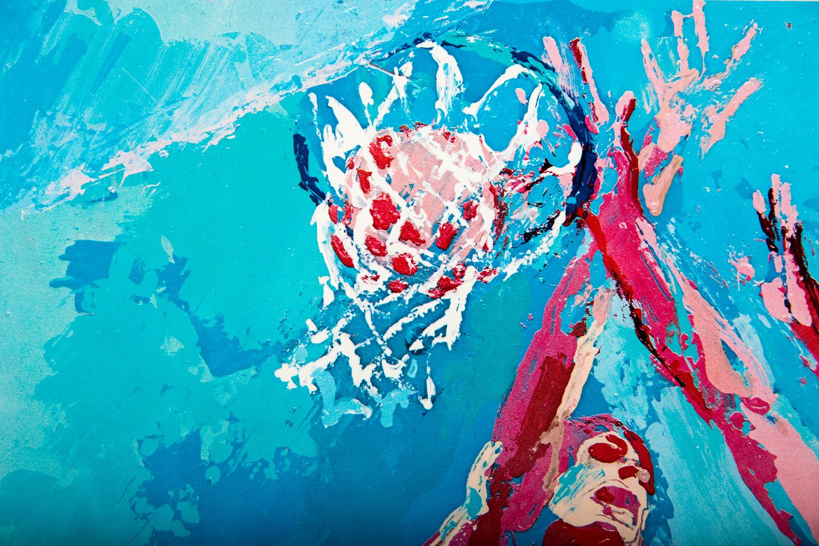 LeRoy Neiman - Hoosier Hoopla 1975, Serigraph For Sale 3