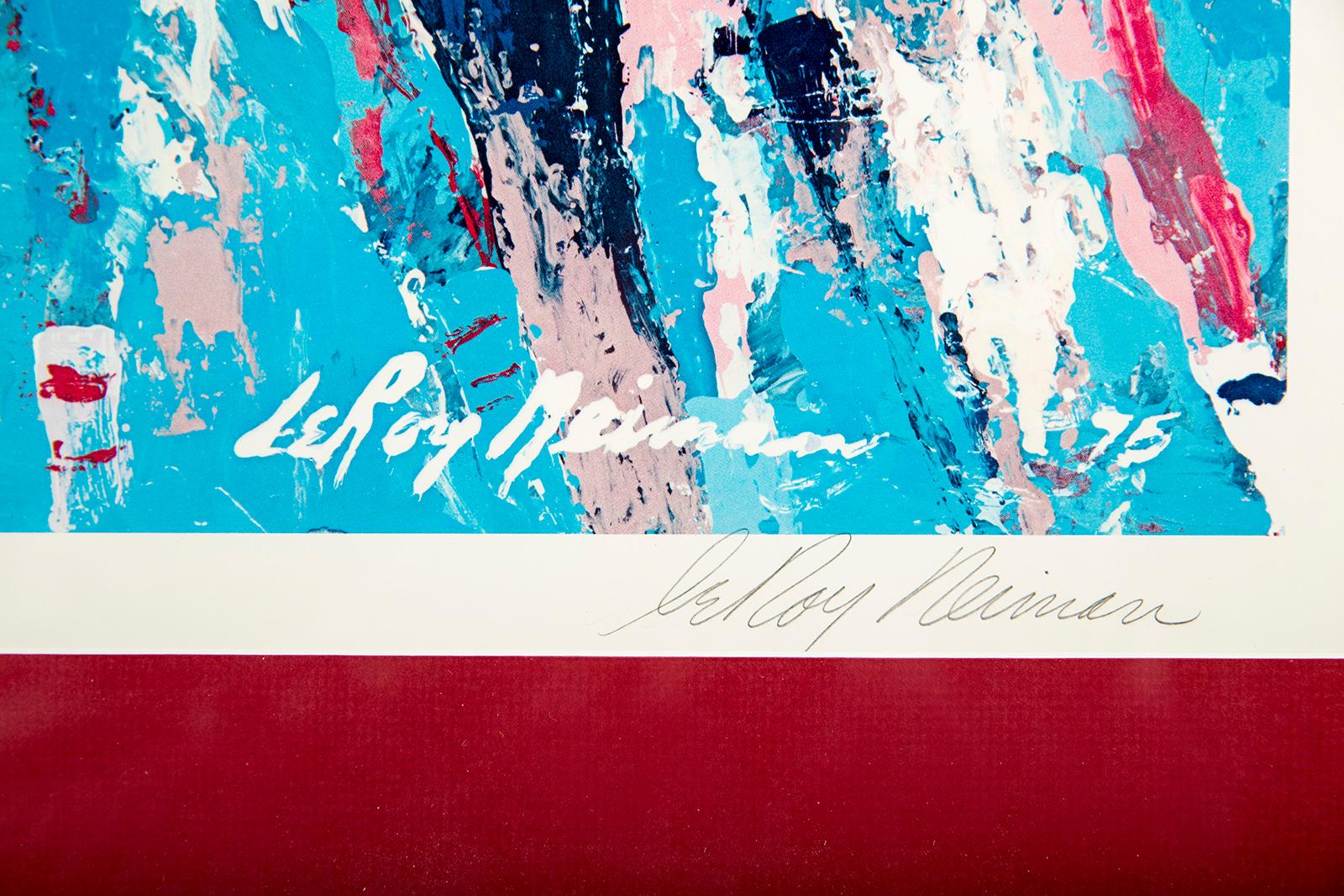 LeRoy Neiman - Hoosier Hoopla 1975, Serigraph For Sale 4