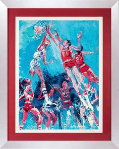 LeRoy Neiman - Hoosier Hoopla 1975, Serigraph