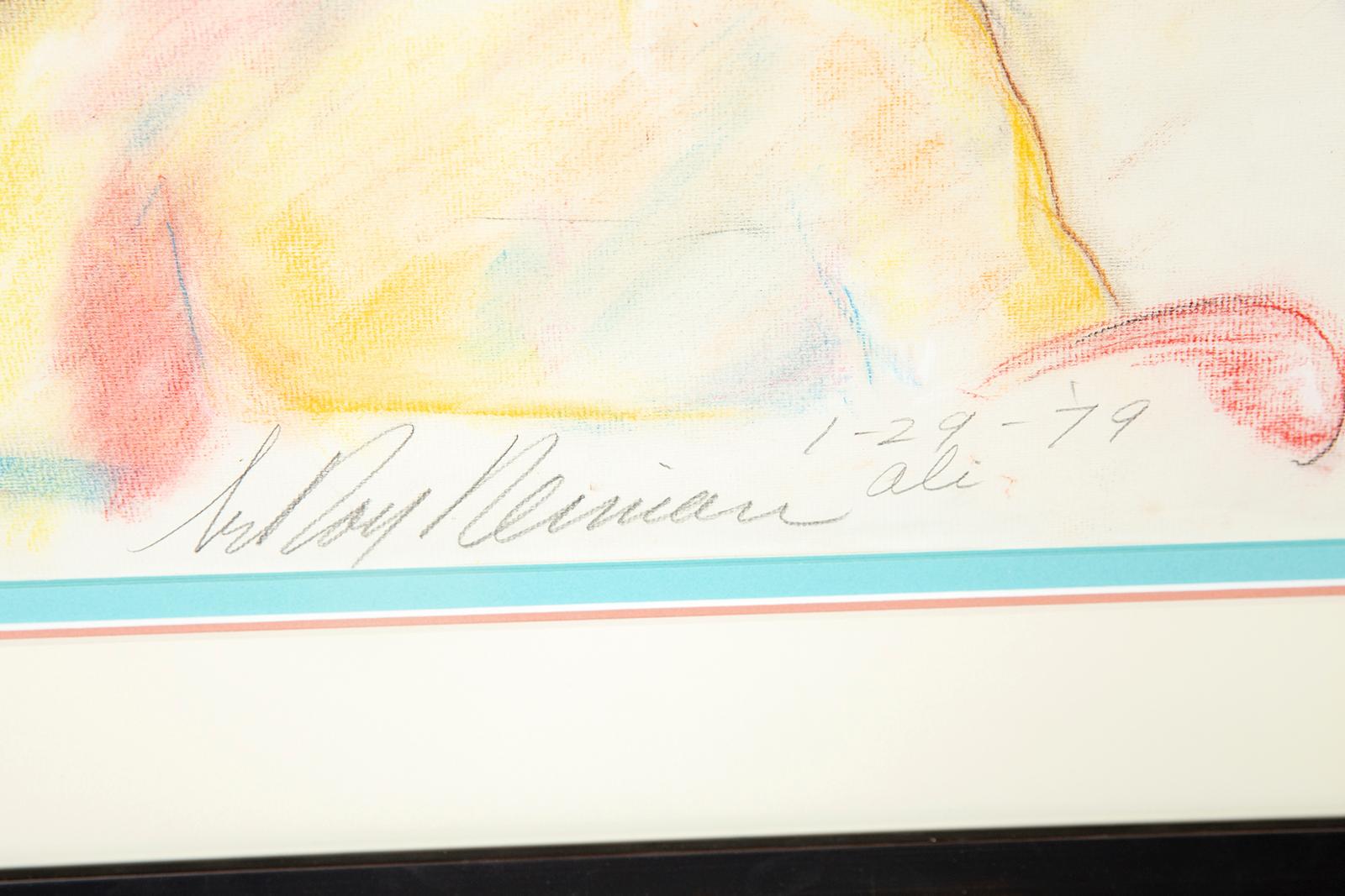 muhammad ali drawing