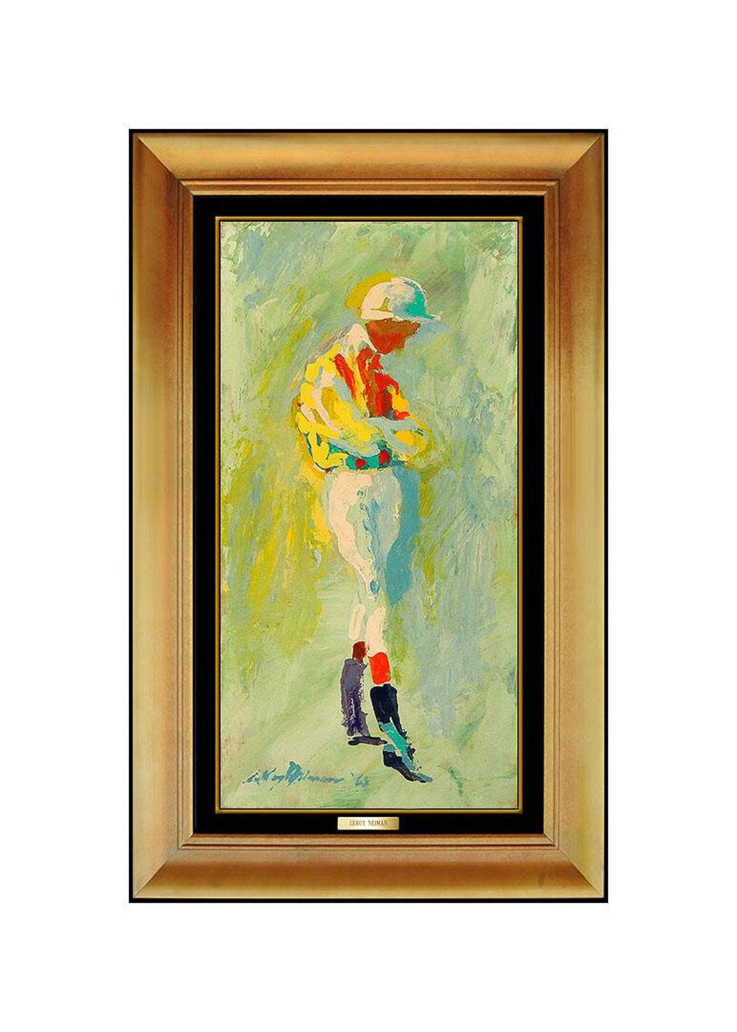 Leroy Neiman Leroy Neiman Original Oil Painting On Board Signed