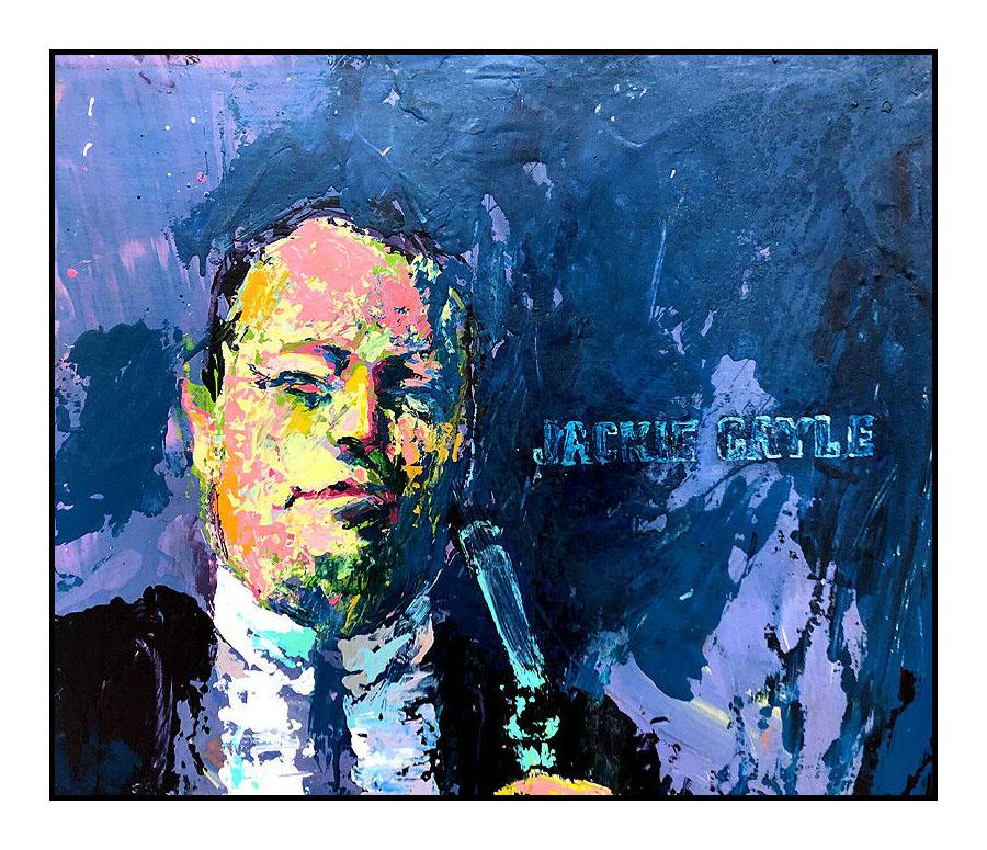 LeRoy Neiman Authentic & Large Original Oil Painting on Board of Jackie Gayle, Professionally Custom Framed


An Original Oil Painting on Board by Neiman of Jackie Gayle, the iconic Vegas performer who open for the likes of Frank Sinatra and Tony