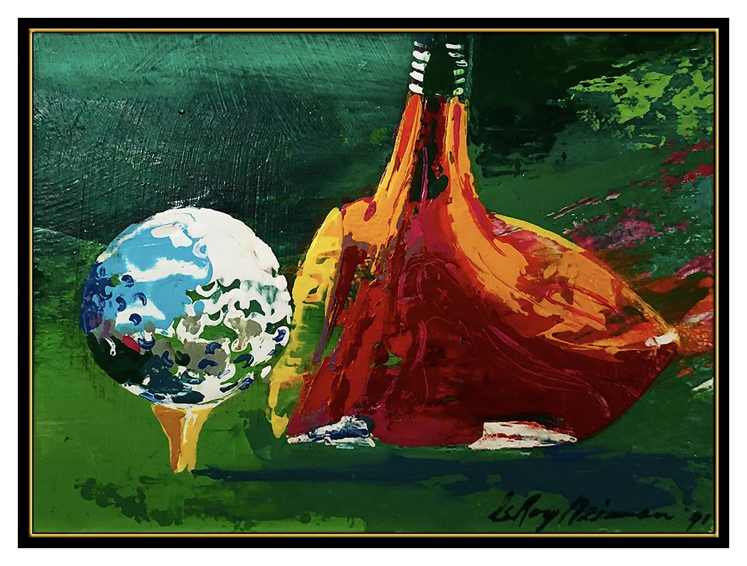 leroy neiman golf paintings