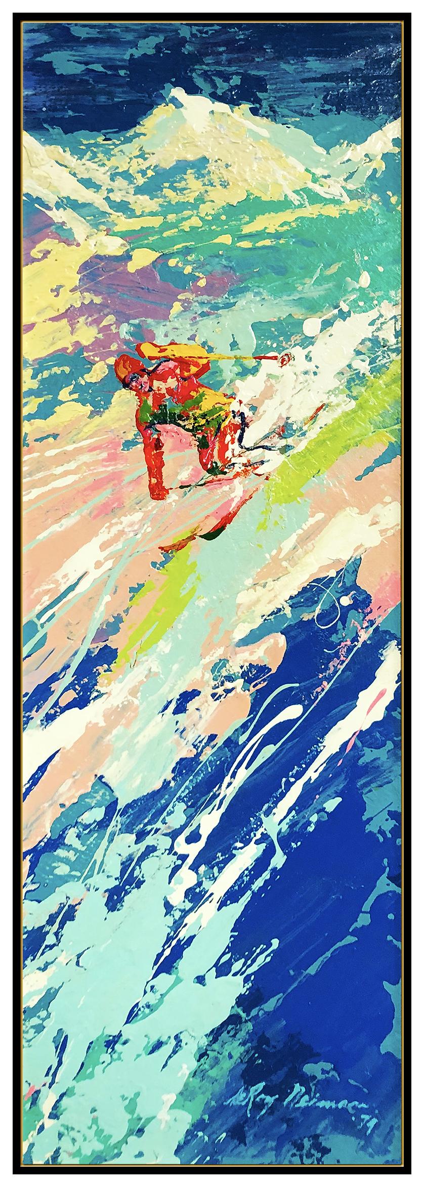 leroy neiman skier