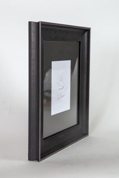 Leroy Neiman Original Pencil Drawing Self Portrait Certified Signed Dated Rare