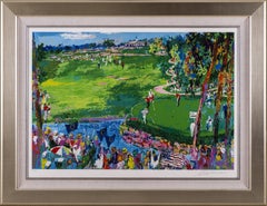 Retro Leroy Neiman Ryder Cup Golf Limited Edition Signed Serigraph Scotty Circle T CT