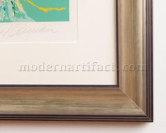 Leroy Neiman Signed Limited US Open Oakmont Golf Art Painting Best Offer