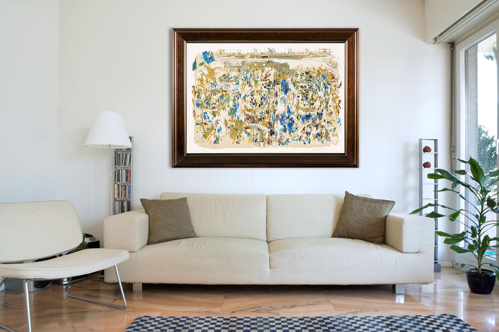LeRoy Neiman Leroy Neiman Stock Market Limited Signed Original Serigrap All Offers Considered 