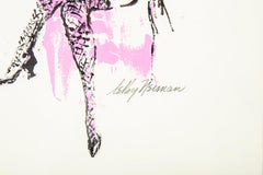 LeRoy Neiman Whores, Wars & Tin Pan Alley Ltd Poster Alvin Epstein Painting