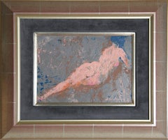 Nude, Playboy-era Oil Painting by LeRoy Neiman