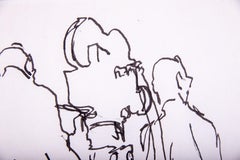 Original Rare Leroy Neiman Painting Joe Frazier 1971 Champion Muhammad Ali