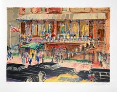 21 Club, Serigraph by Leroy Neiman