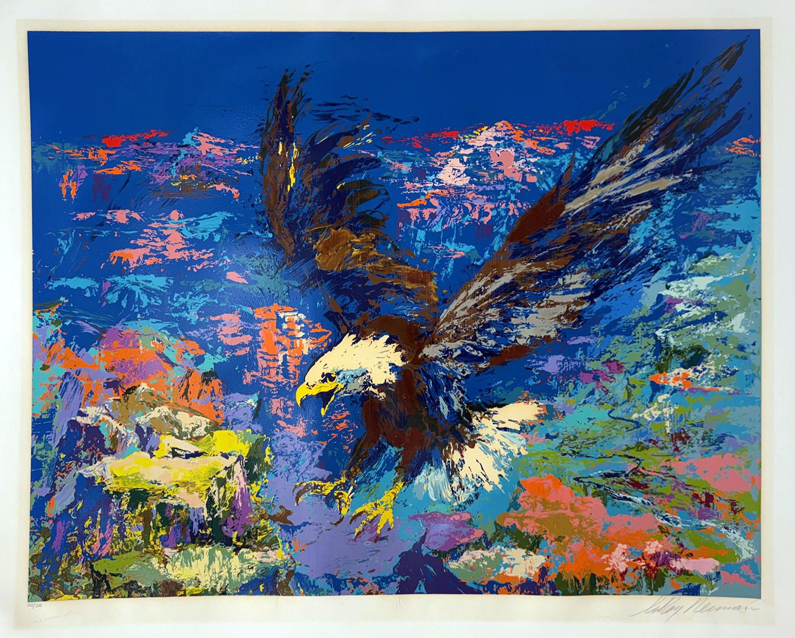 Águila calva americana