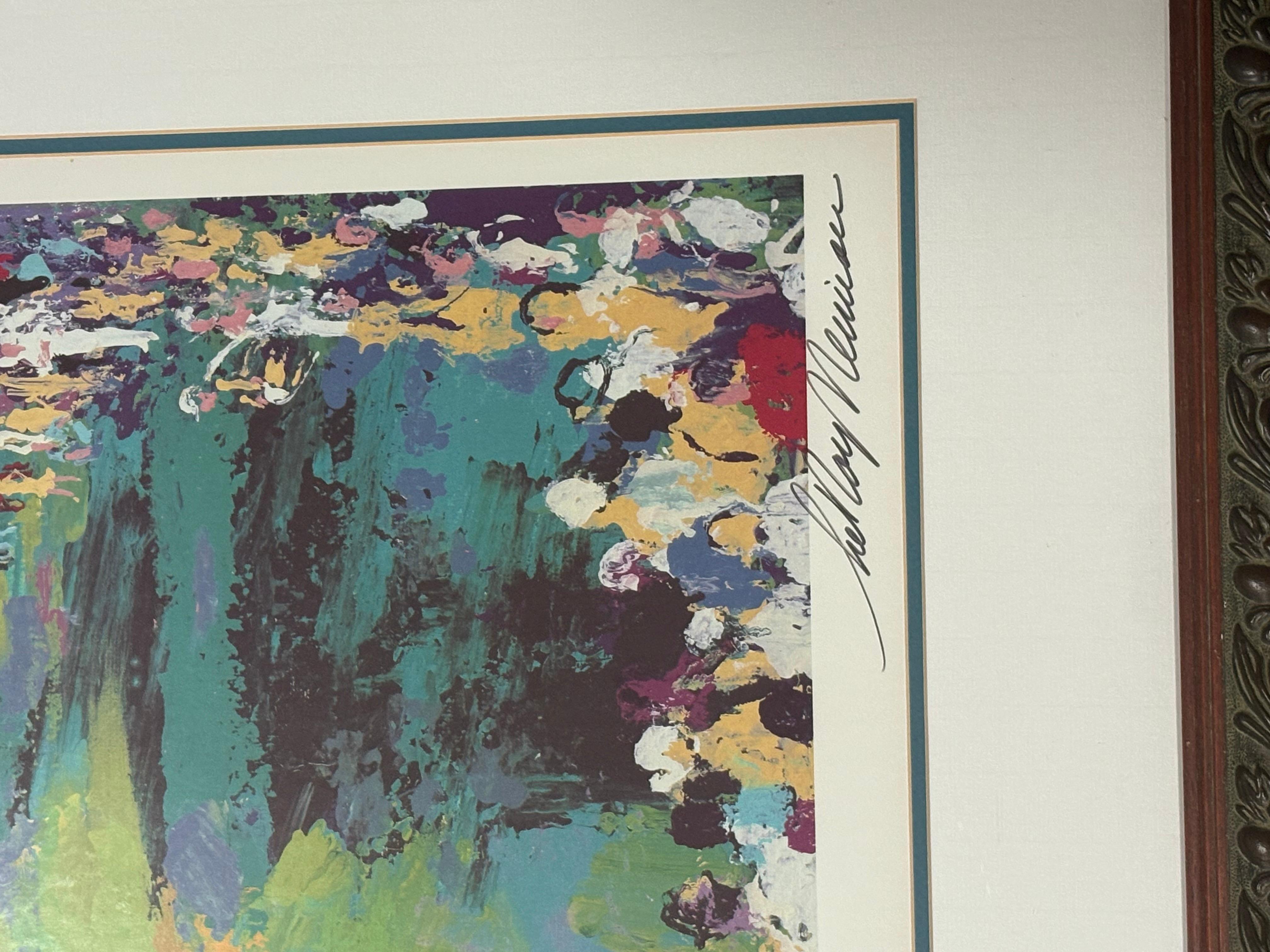 Framed LeRoy Neimans HAND SIGNED - Westchester Golf Classic This is a “Classic ” piece done by world famous artist, LeRoy Neiman. It Measures approx. 28.5