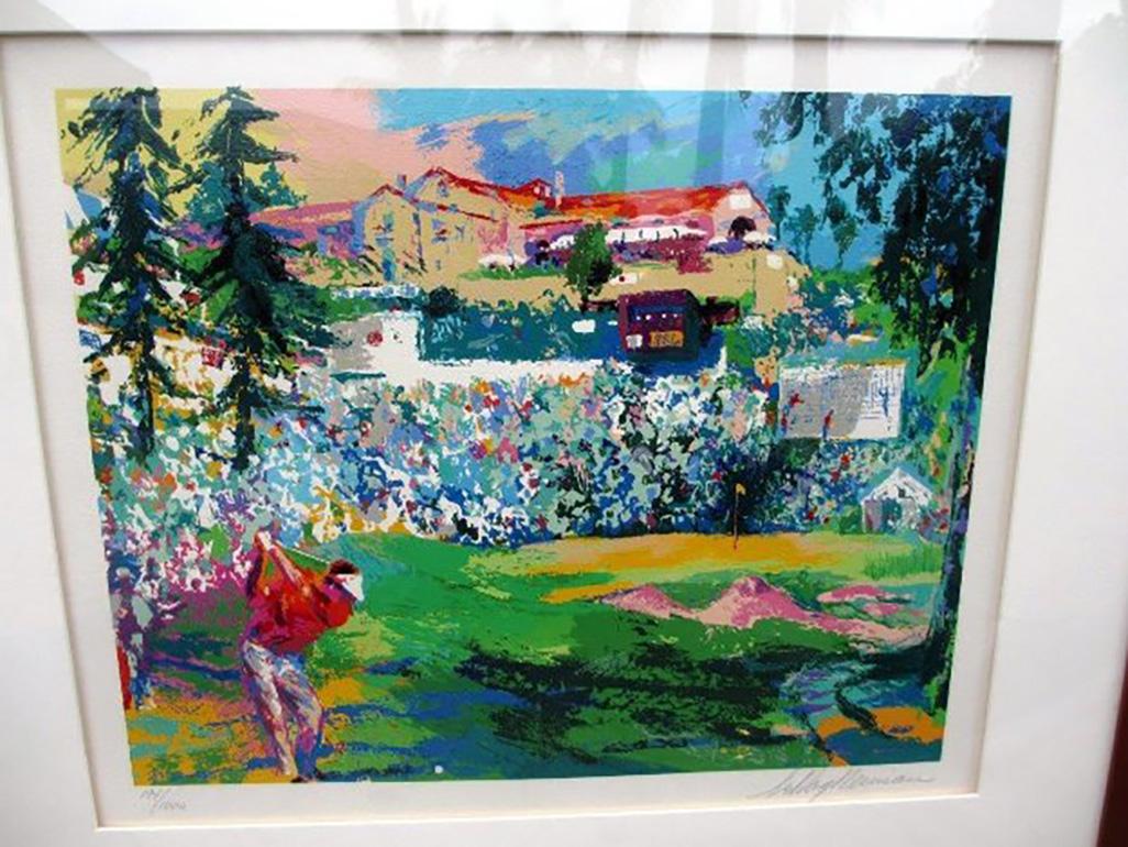 Big Time Golf, Suite of 4 framed serigraph 1992 by Leroy Neiman For Sale 3