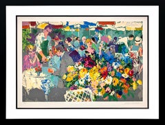 Bistro Garden (Large hand signed serigraph)