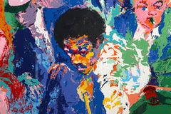 Black Break, Screenprint by LeRoy Neiman
