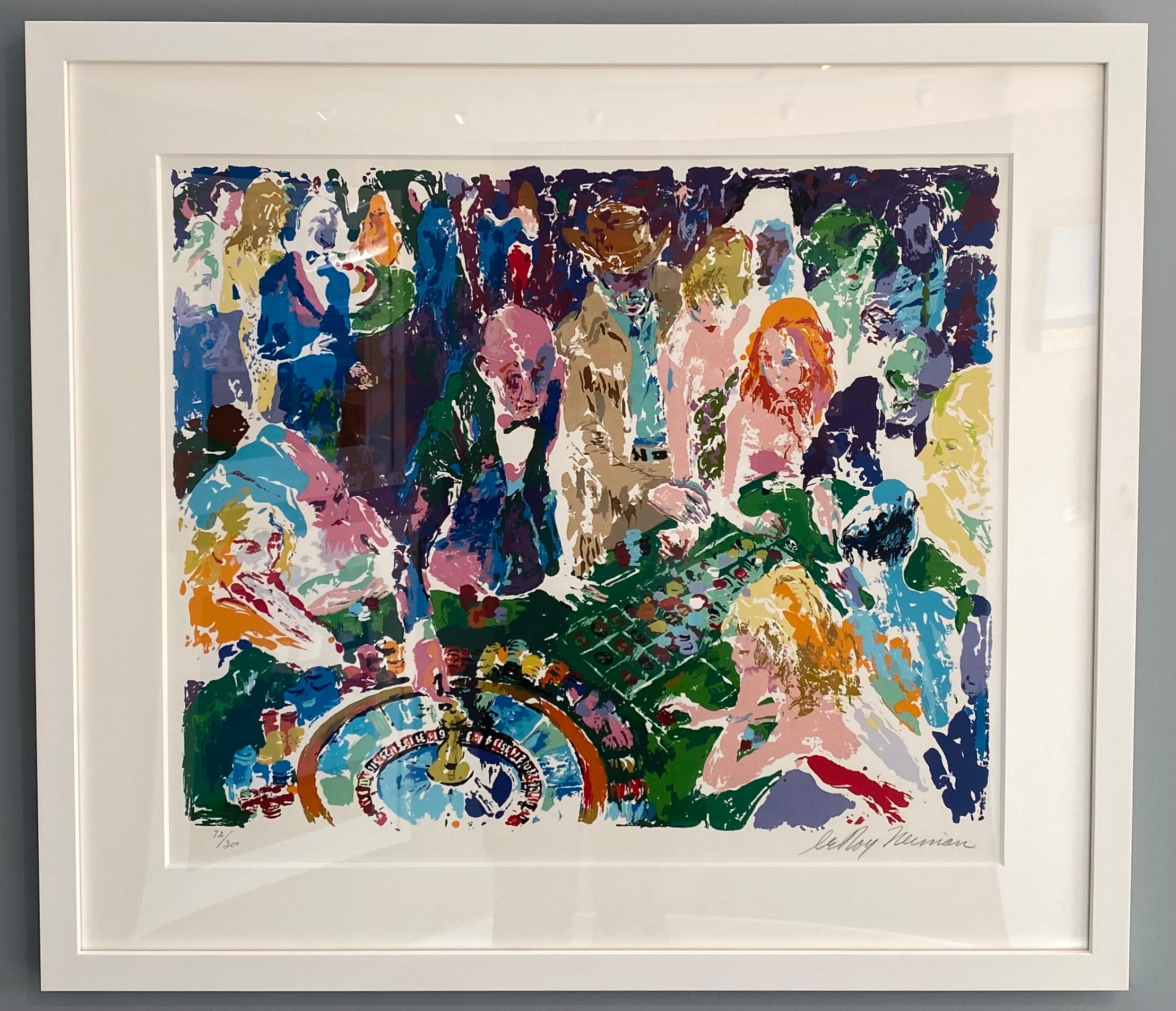 Kasino – Print von Leroy Neiman