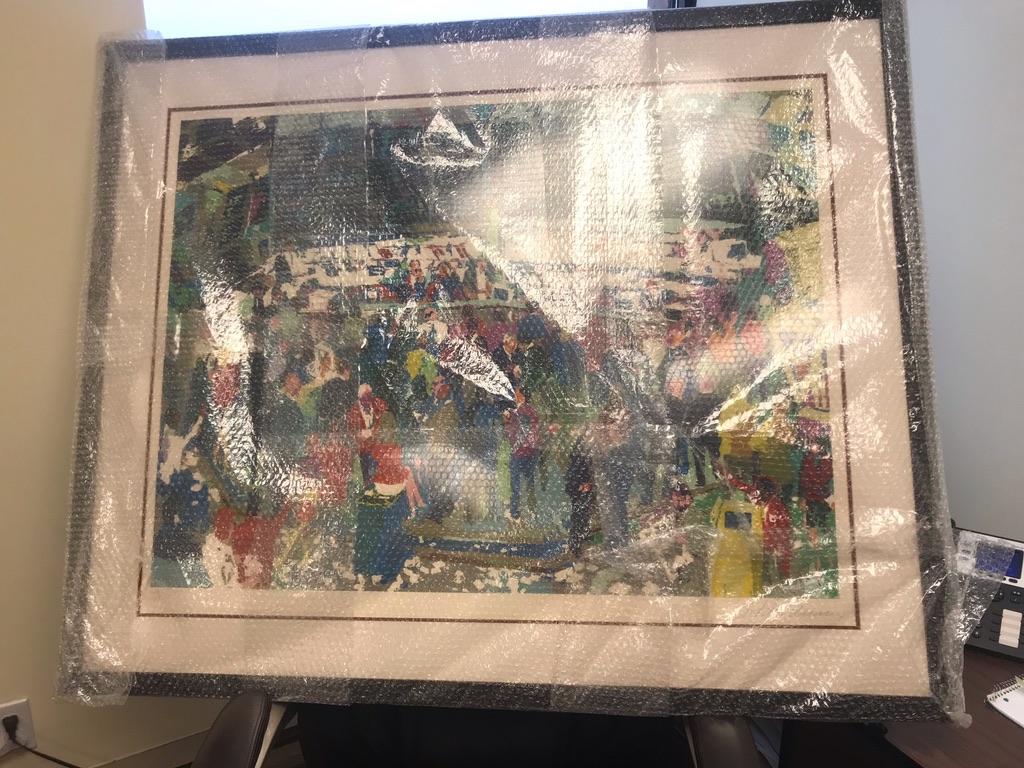 Options de Chicago - Sérigraphie de LeRoy Neiman 1