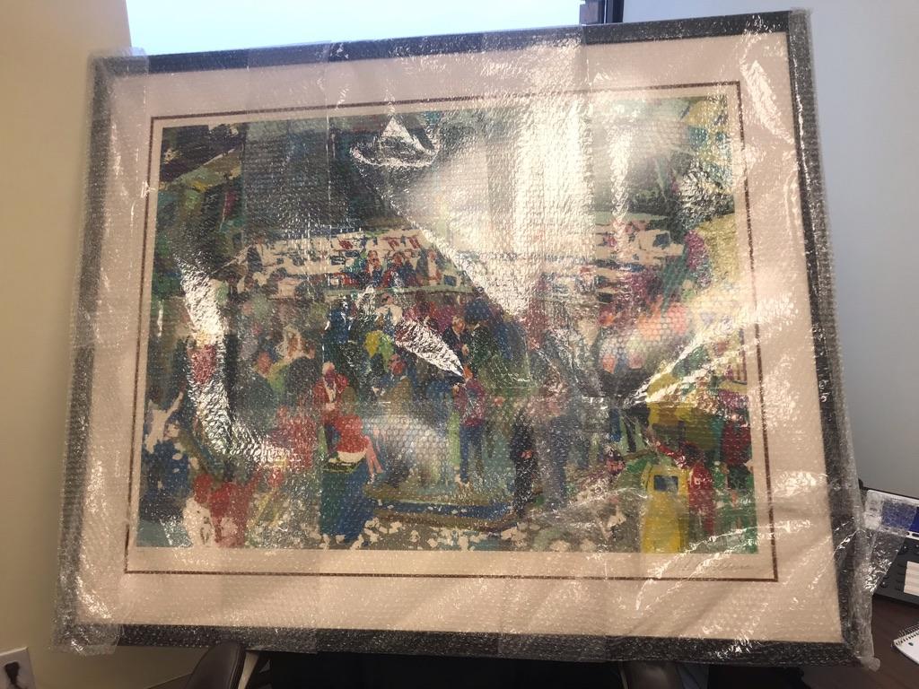 Options de Chicago - Sérigraphie de LeRoy Neiman 2