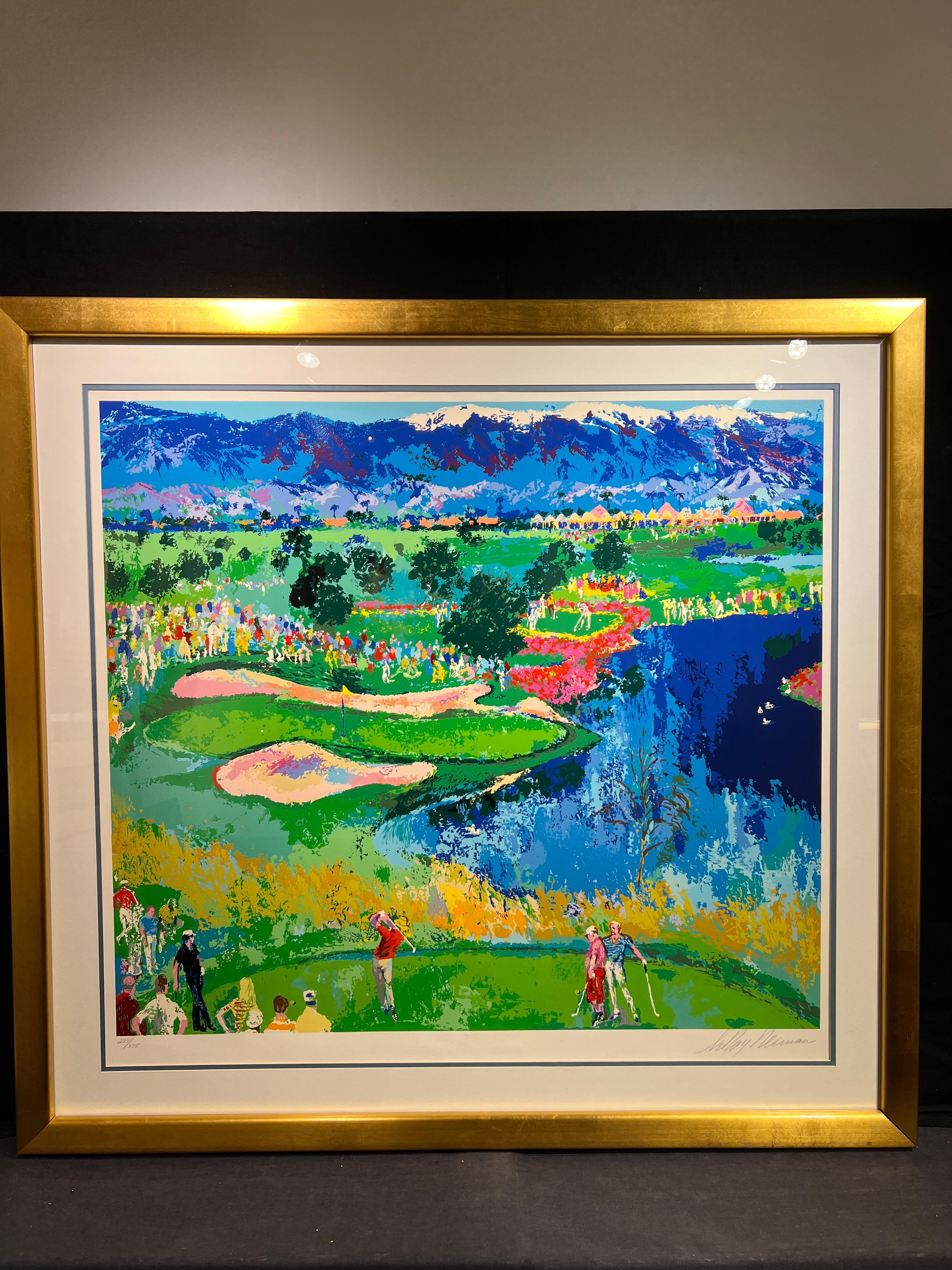 Cove at Vintage - American Modern Print by Leroy Neiman