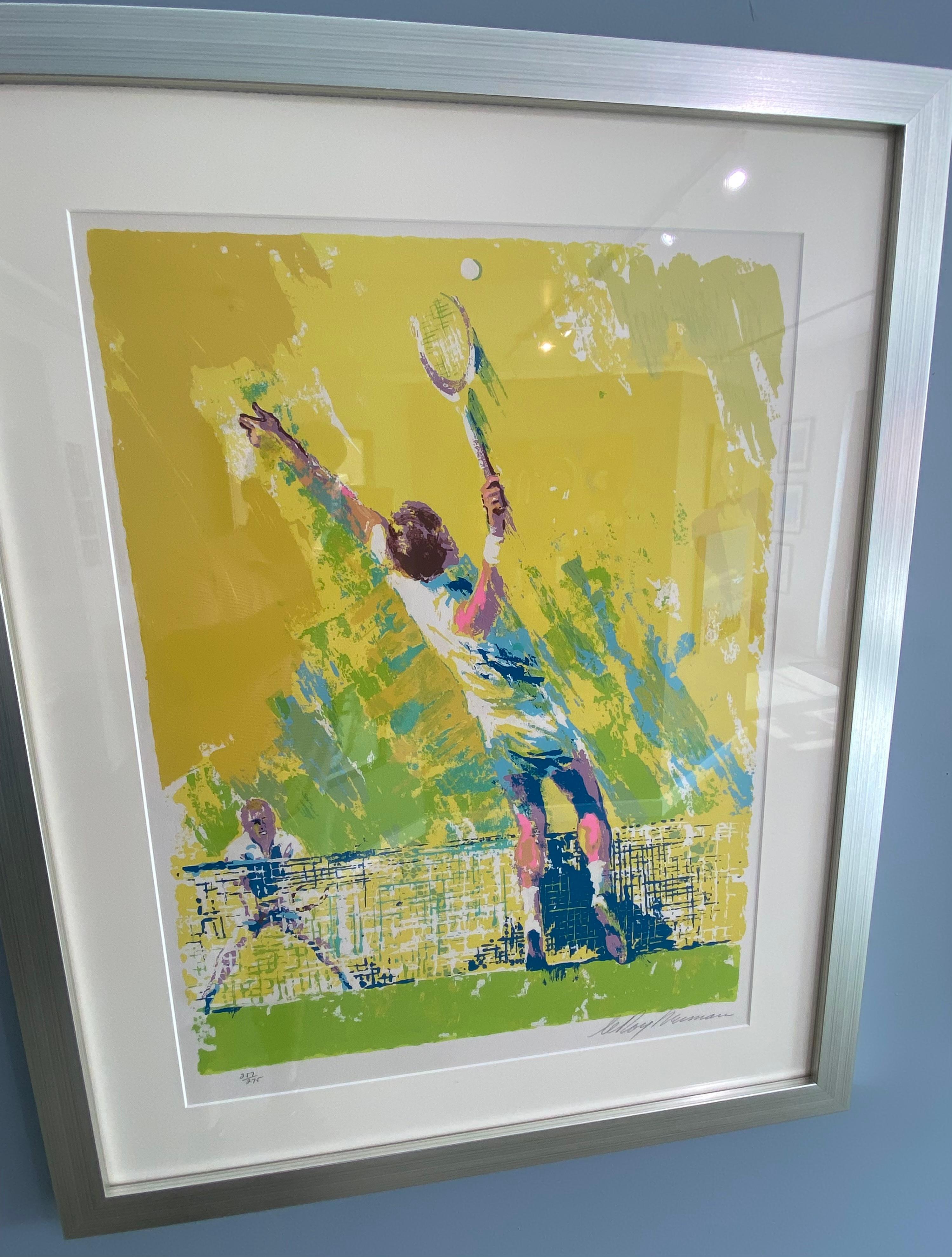 Deuce  - Abstract Impressionist Print by Leroy Neiman