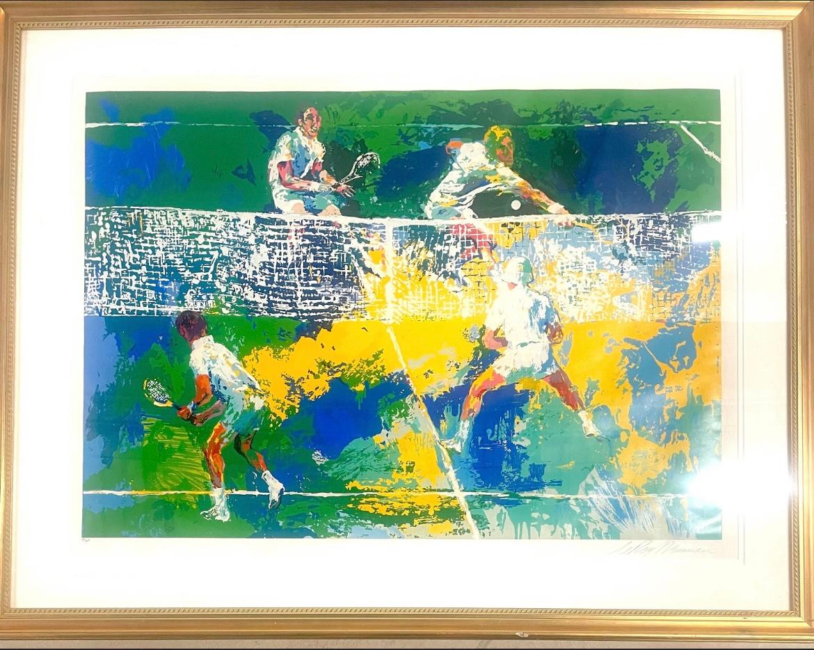 “doubles 1974” - Print by Leroy Neiman