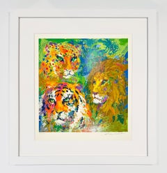 LeRoy Neiman Serigraph, Contemporary Style, Signed, 2005, Family Portrait