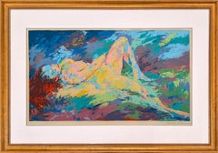 Homage to Boucher (framed, large hand signed serigraph)