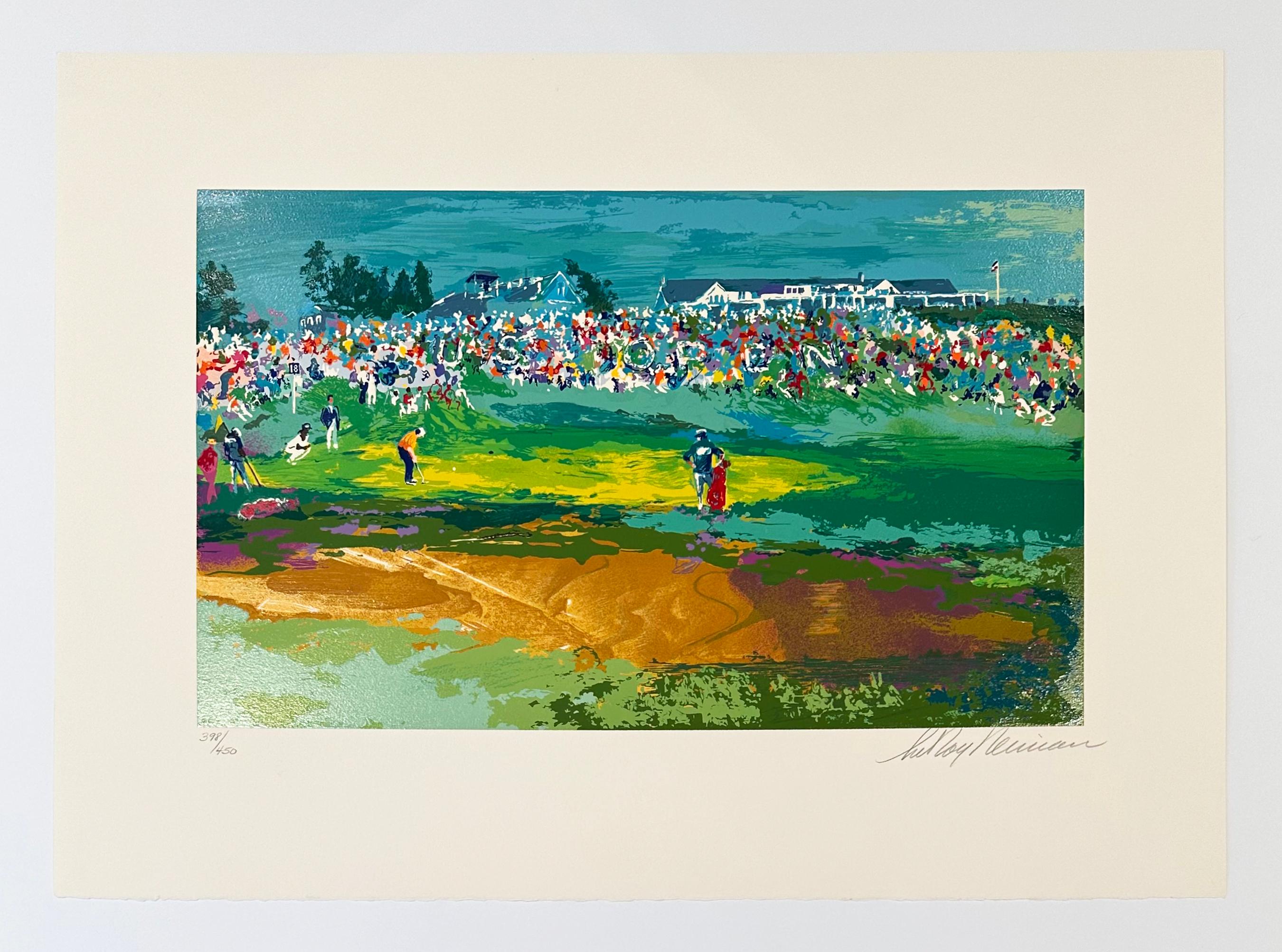 Buca di casa a Shinnecock - Print di Leroy Neiman