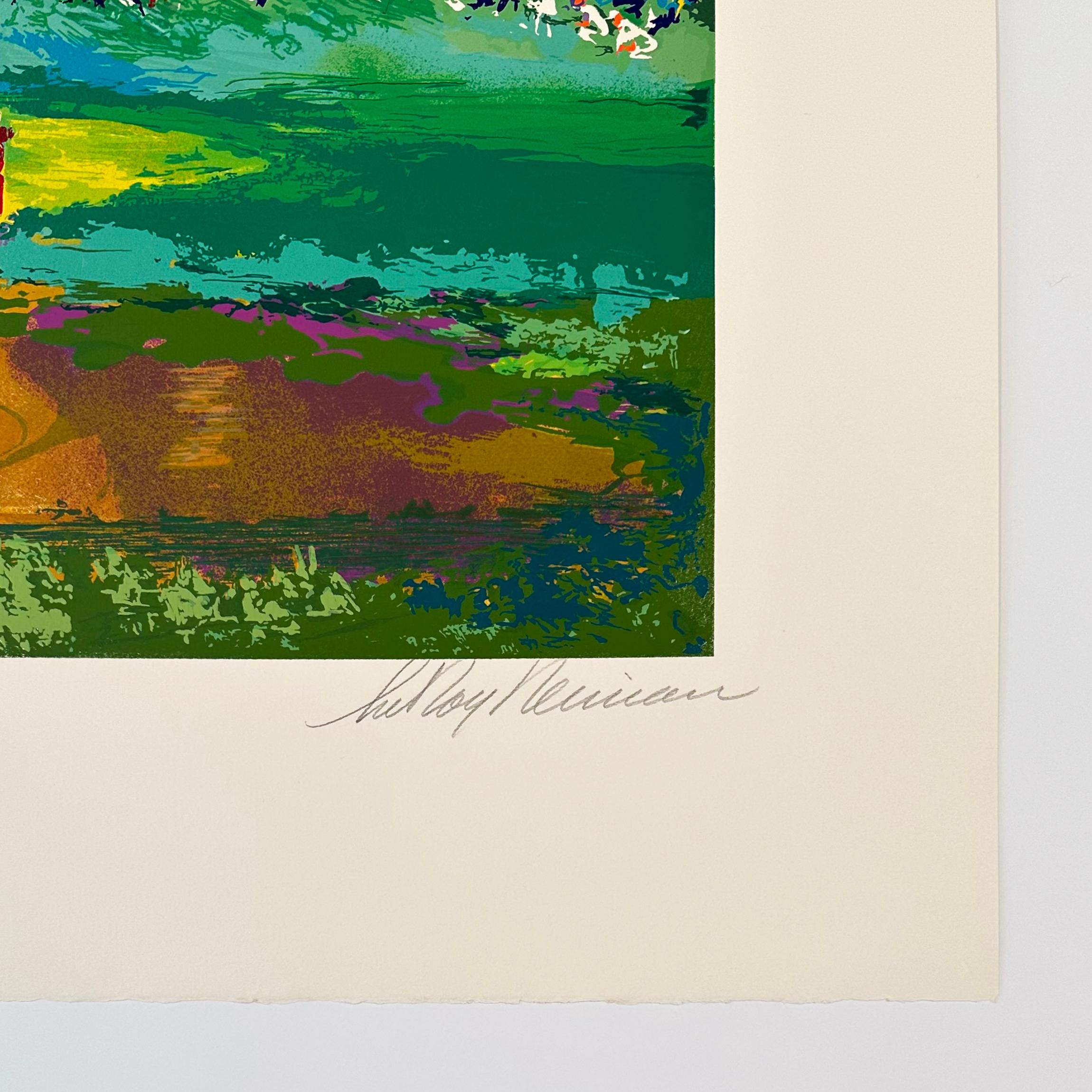 Buca di casa a Shinnecock - Print Contemporaneo di Leroy Neiman