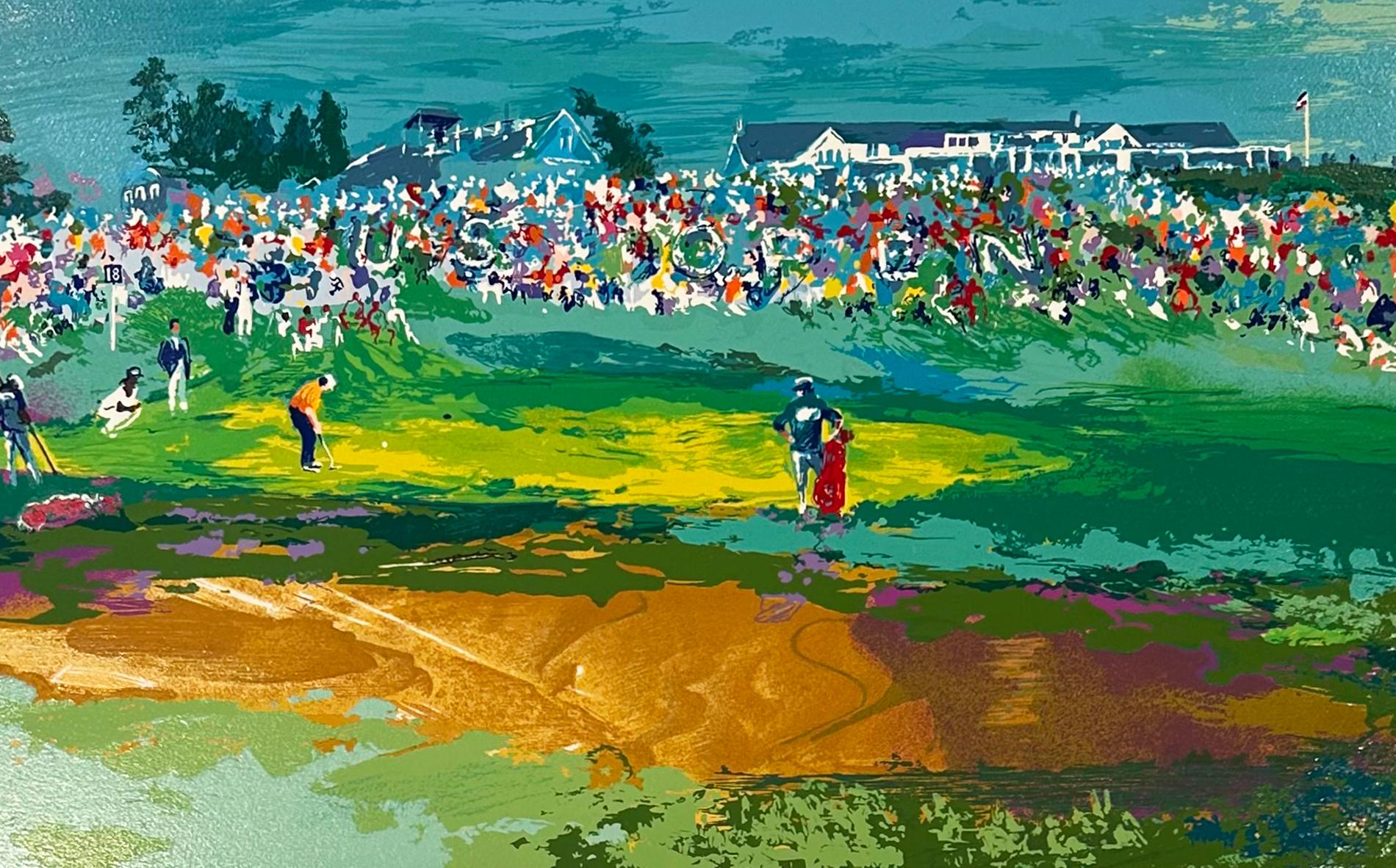 Landscape Print di Leroy Neiman - Buca di casa a Shinnecock